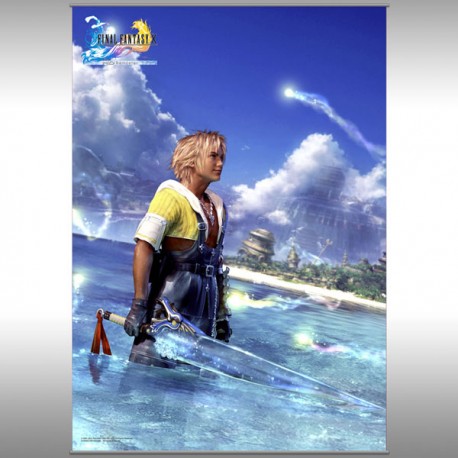 wallscroll final fantasy x hd remaster tidus