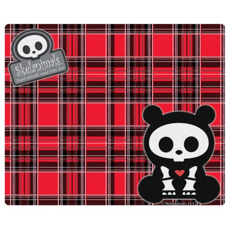 tapis de souris skelanimals : tartan