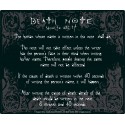 tapis de souris death note : rules