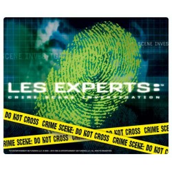 tapis de souris les experts : empreinte