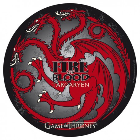 tapis de souris game of thrones : targaryen