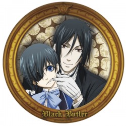 tapis de souris black butler : médaillon