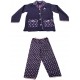 pyjama minnie flanelle violet (2 à 6 ans)