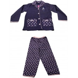 pyjama minnie flanelle violet (2 à 6 ans)