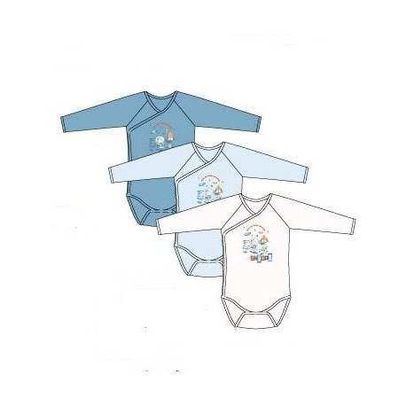 lot 3 body snoopy sur la lune (1 à 6 mois)