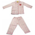pyjama charlotte aux fraises flanelle (2 à 6 ans)