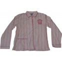 pyjama mr mme rayures rose (8 à 14 ans)