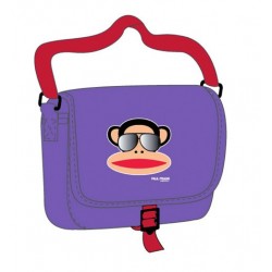 sac besace paul frank à lunettes violet