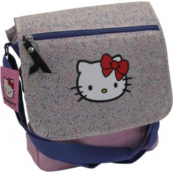 sac postier city sport hello kitty liberty fleur beige