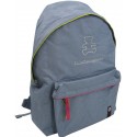 sac à dos lulu castagnette be yourself gris-bleu