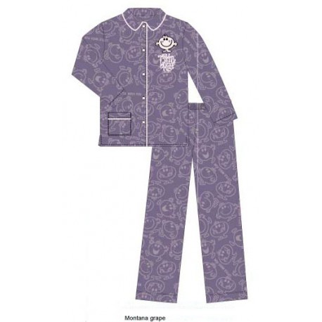 pyjama monsieur madame violet (2 à 14 ans)