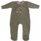 pyjama fille disney winnie taupe (1 à 9 mois)