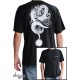 t-shirt dragon ball z shenron noir et blanc