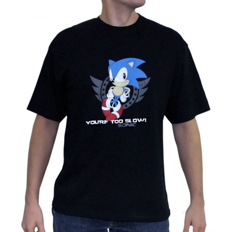 t-shirt sonic too slow