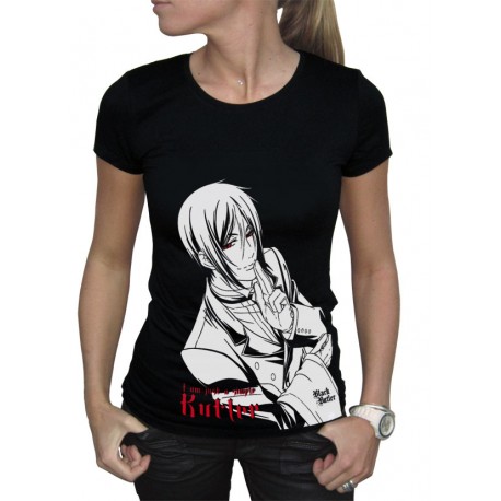 tshirt black butler femme simple butler