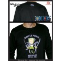 t-shirt one piece premium homme noir zoro