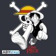 t-shirt one piece luffy et emblem