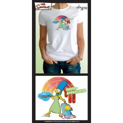 t-shirt simpsons femme fête des mères