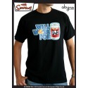 t-shirt simpsons homme noir duff