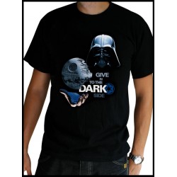 t-shirt star wars homme dark side