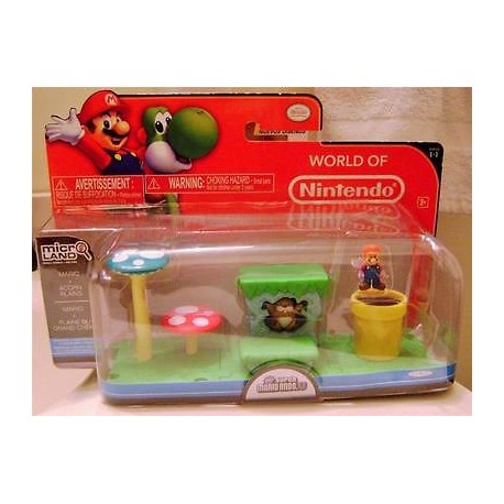 Micro Playset Mario+Acorn Plains