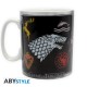 mug game of thrones : sigles et trône