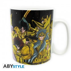 mug saint seiya : chevaliers d'or