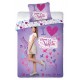 housse de couette + taie violetta i love