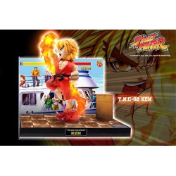 Statuette Street Fighter PVC sonore & LED Ken 22 cm 