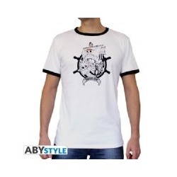 T-Shirt One Piece - Basic Homme Blanc Thousand Sunny Taille