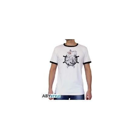 T-Shirt One Piece - Basic Homme Blanc Thousand Sunny Taille