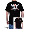 T Shirt One Piece - Basic Homme Noir Shanks Skull 