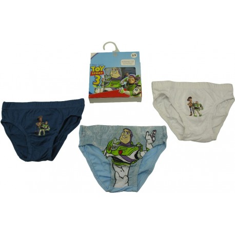 trousse 3 slips toy story (2 à 8 ans)