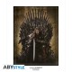 GAME OF THRONES Collector Artprint Game of Thrones Trône