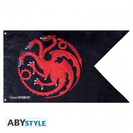 Drapeau GAME OF THRONES Targaryen