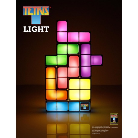 Tetris lampe blocs lumineux