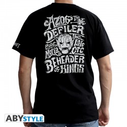 THE HOBBIT - Tshirt "Azog" homme MC black - basic