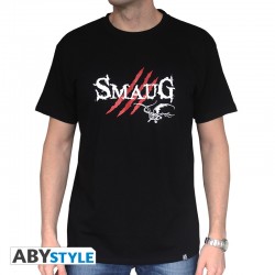 THE HOBBIT - Tshirt "Smaug" homme MC black - basic *