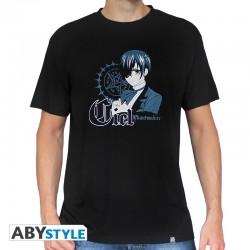 BLACK BUTLER - Tshirt "Ciel" homme MC black - basic