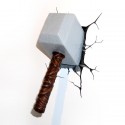 Lampe 3D LED Thor Hammer Marvel Comics