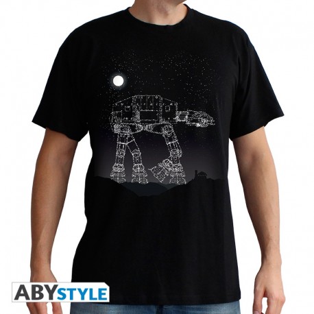 T-Shirt STAR WARS AT-AT STARS