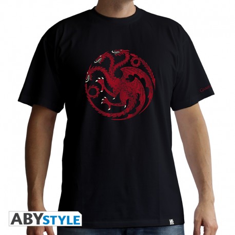 t-shirt game of thrones : Targaryen homme MC black