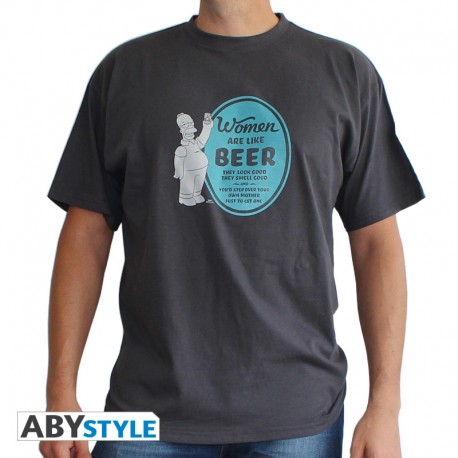 T-Shirt SIMPSON Beer Homme 