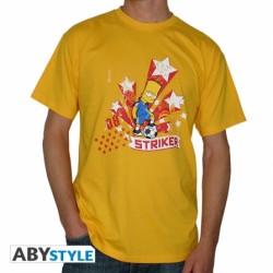 T-Shirt SIMPSON Bart TV Donuts Homme