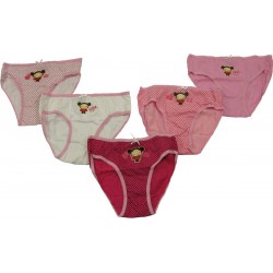 trousse de 5 culottes pucca poids (de 2 à 12 ans)