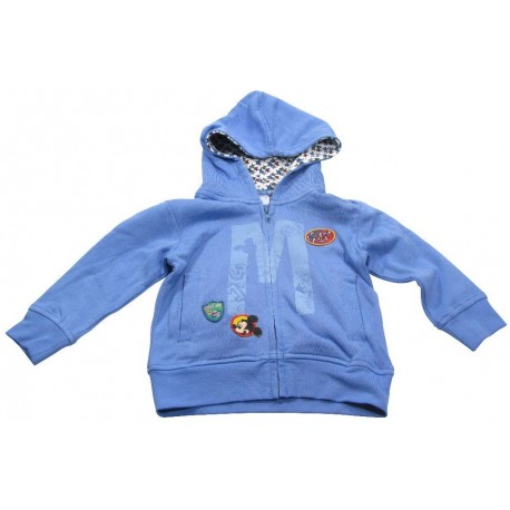 sweat disney mickey bleu (2 à 6 ans)