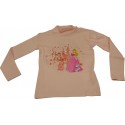 t-shirt belle au bois dormant rose (de 2 à 6 ans)