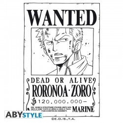 Verre ONE PIECE Zoro Wanted