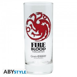 Verres GAME OF THRONES Targaryen lot de 6