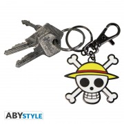 Porte-clés One Piece Skull Luffy